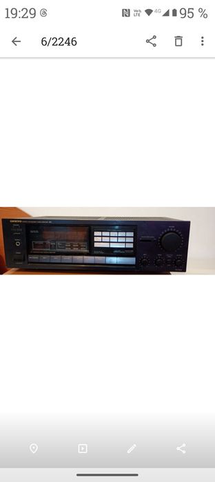 Amplituner ONKYO TX 7530. Defect,  pentru piese.