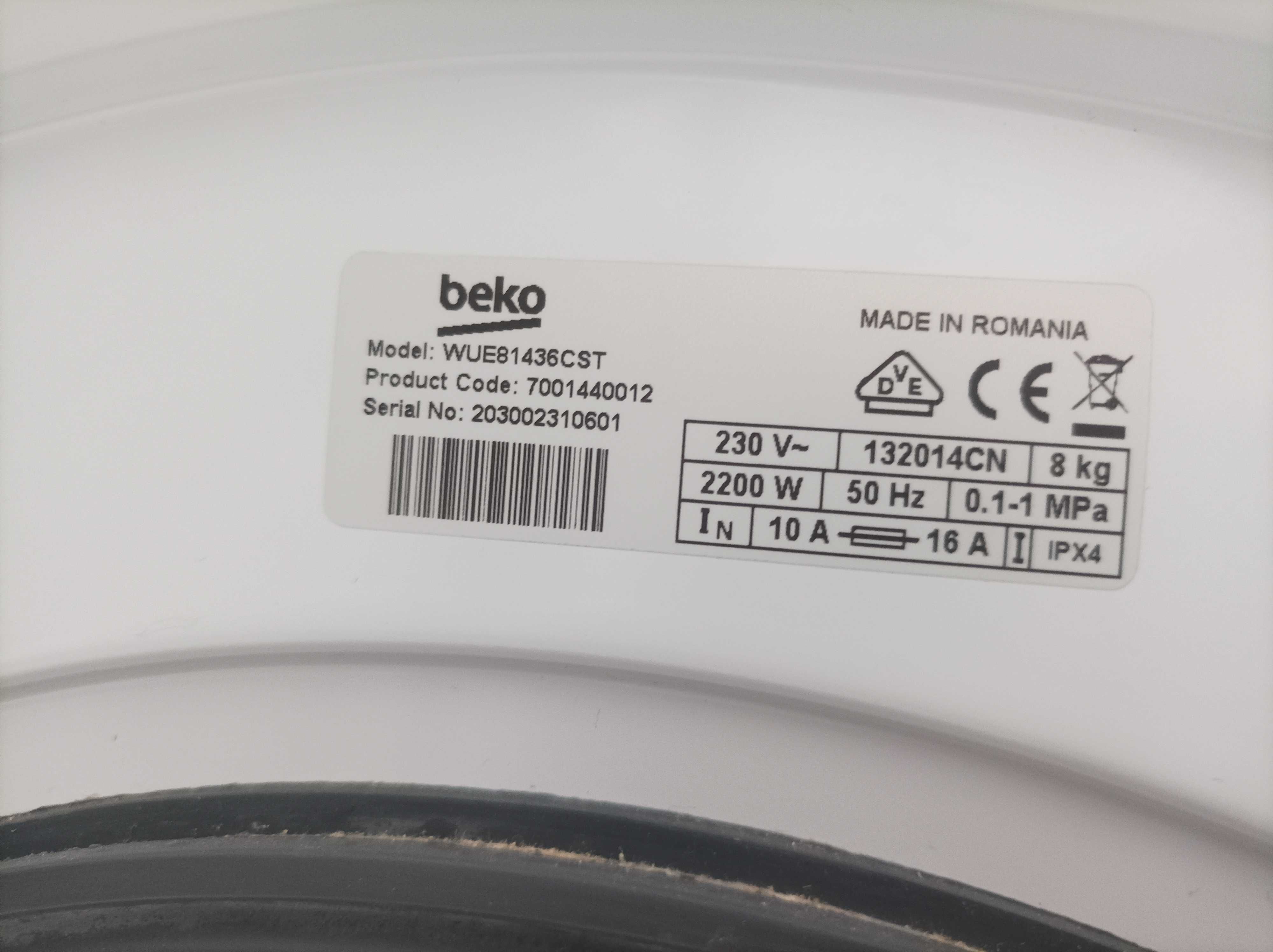 Piese masina de spalat beko