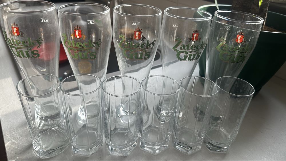 Бокалы для соков и пива