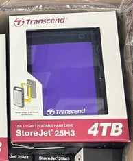 Жесткий диск USB HDD 4 TB Transcend