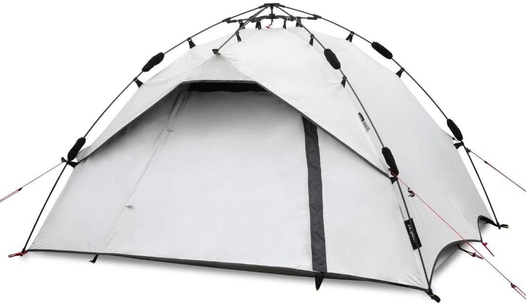 Палатка за къмпинг Quick Dark Series със затъмнена спална кабина