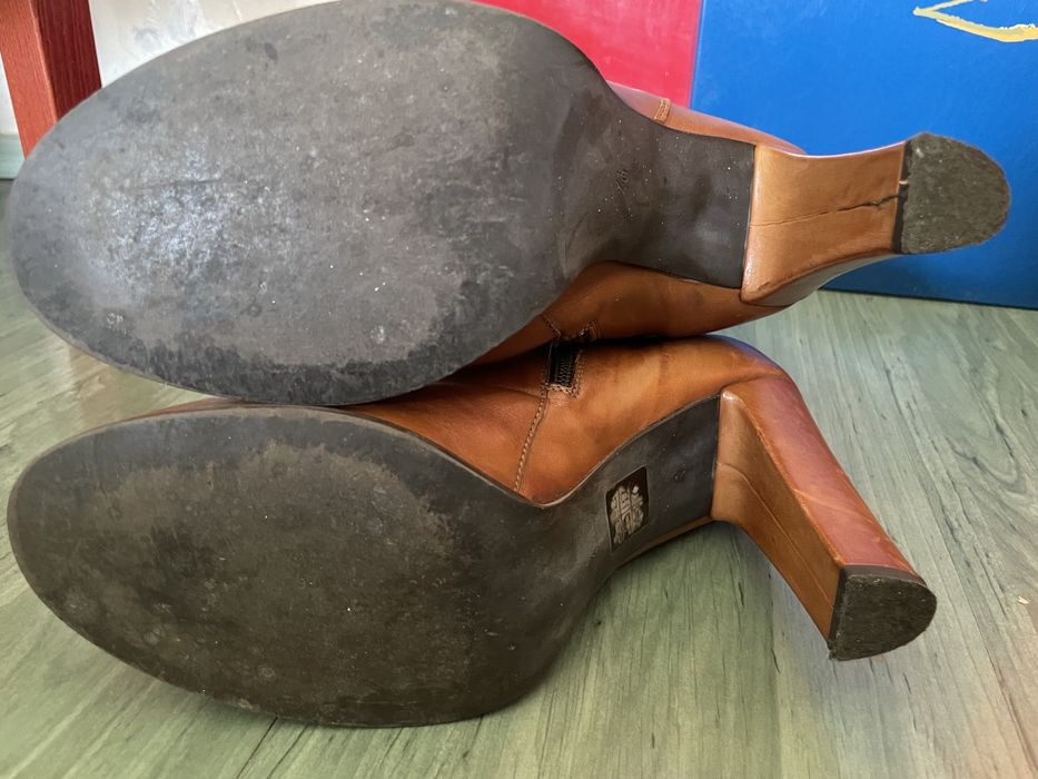 Италиански ботуши Mayis 40 естествена телешка кожа