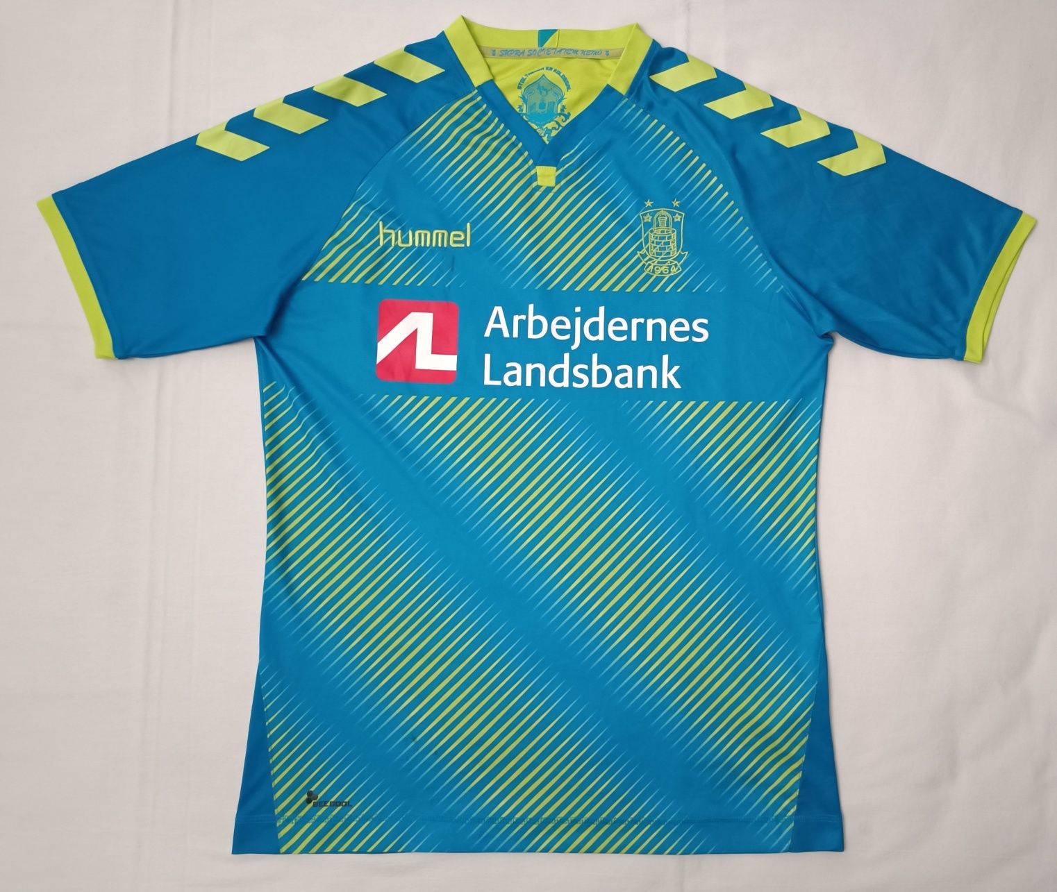 Hummel Brondby IF Third Jersey оригинална тениска L футбол фланелка