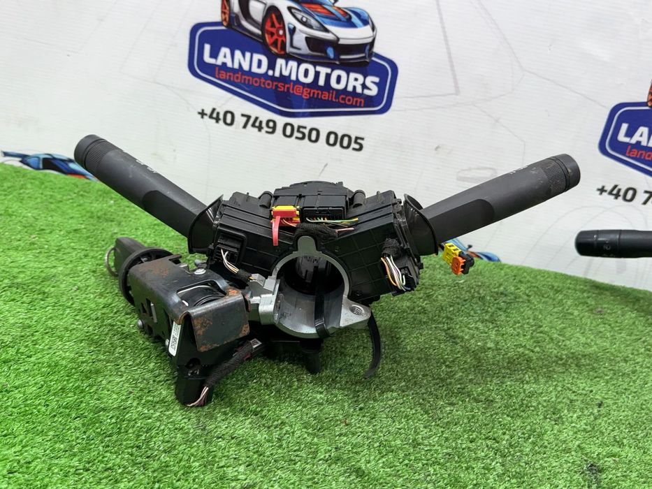 ANSAMBLU MANETE COMENZI VOLAN + SPIRĂ + CONTACT CU CHEIE OPEL CORSA E 1.2 BENZINA 2015 COD OEM 13504286 22914039 13496392 2014-2019