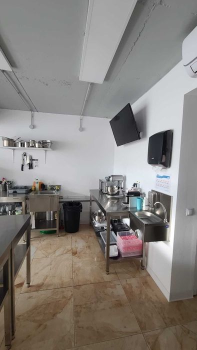 Afacere de vanzare-spatiu echipat pentru bistro/laborator de cofetarie