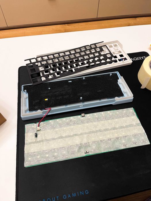 Tastatura mecanica ZIFRIEND ZA63 - custom mod