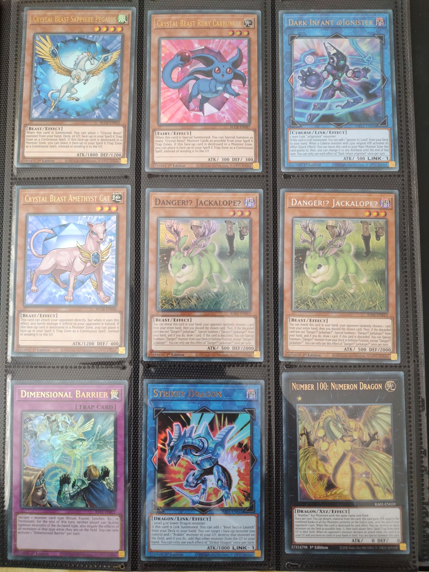 Yu-Gi-Oh Binder part 1