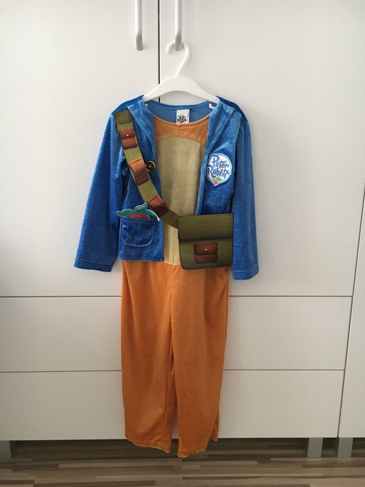 Costum iepuras, pentru copii, 3-4 ani, 98-104 cm