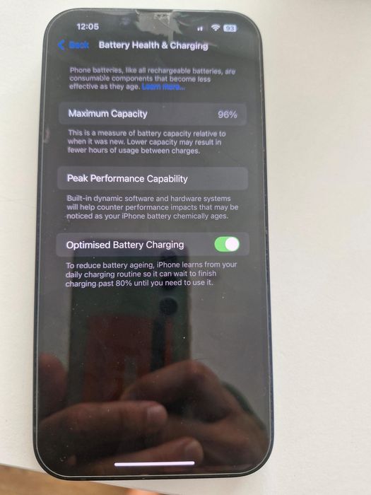 Vand Iphone 14 plus 256 Gb, cu fisura ecran, in garantie emag