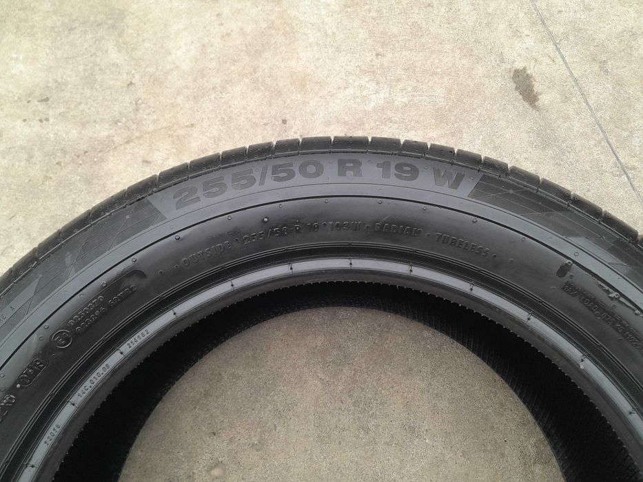 O anvelopa vara 255 50 19 continental sportcontact 5 run flat 7,8 mm