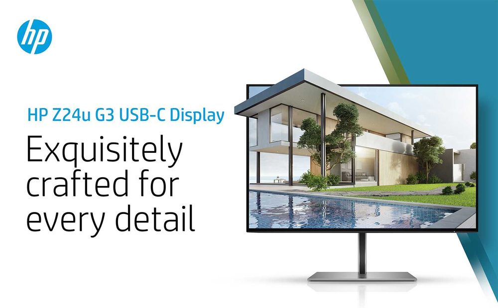 HP - 24" Z24u G3 USB-C Monitor