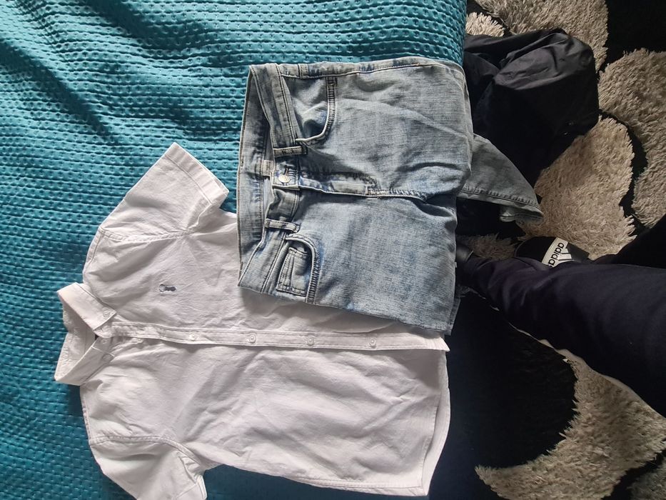 Camasa next și blugi LC waikiki 9-10 ani