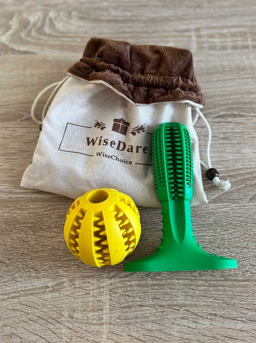 Jucarie catei cu rol de curatare dentitie- material cauciuc natural