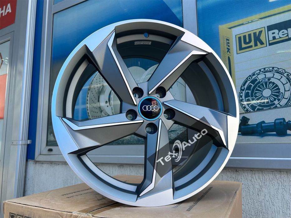 18" Джанти 5х112 за AUDI Новия Ротор А3 А4 А6 А8 Q5 Графит Мат