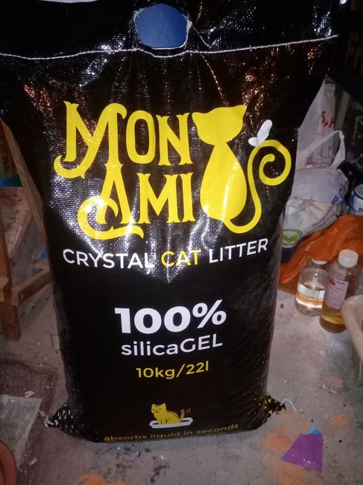 Котешка тоалетна-Силикагел