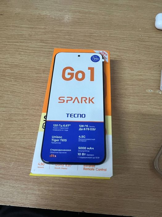Смартфон TECNO SPARK Go 1   4,5ГБ/128 ГБ черный