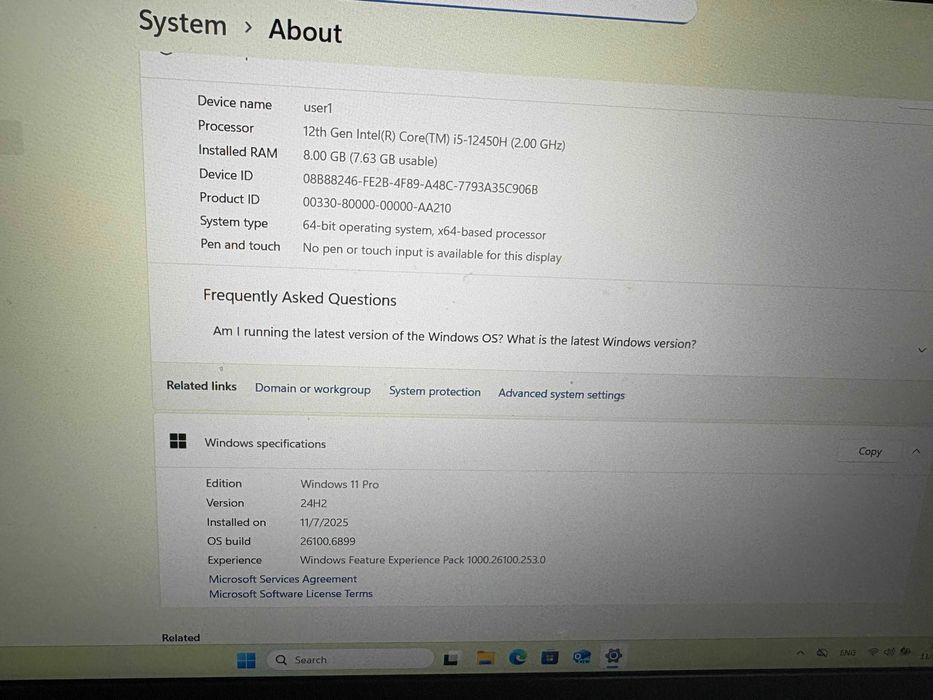 Laptop gaming asus tuf dash f15