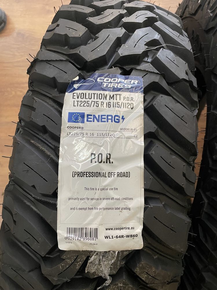 cooper discoverer mtt 225/75r16