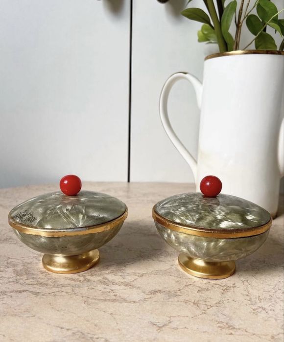 Пудреница советская винтаж