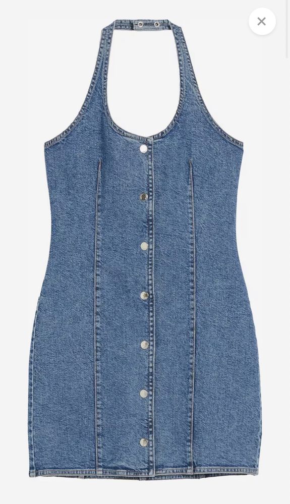 Дънкова рокля Bershka