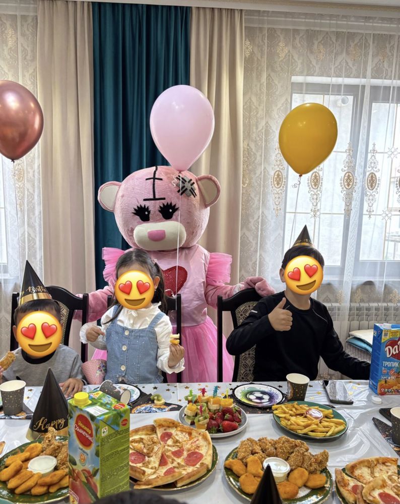 Тедди аюлары арендаға немесе аниматор