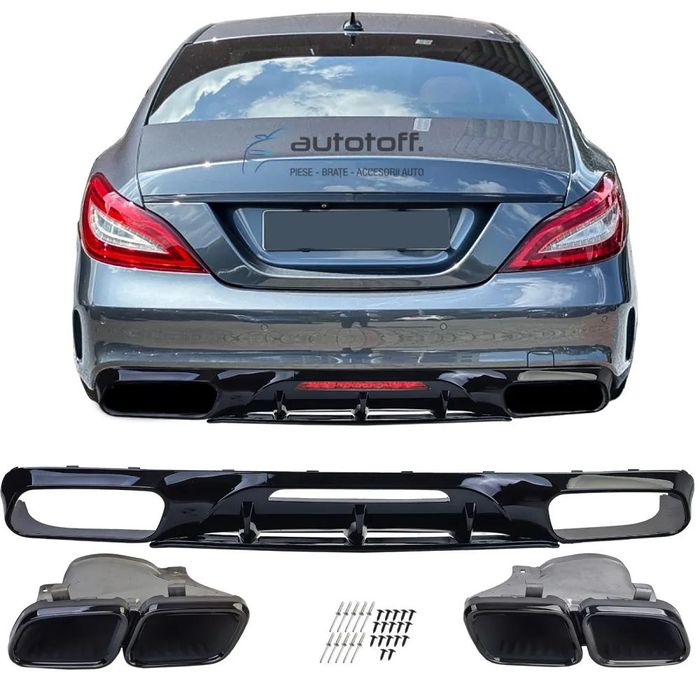 Difuzor Mercedes CLS W218 C218 63 AMG (2011-2018)