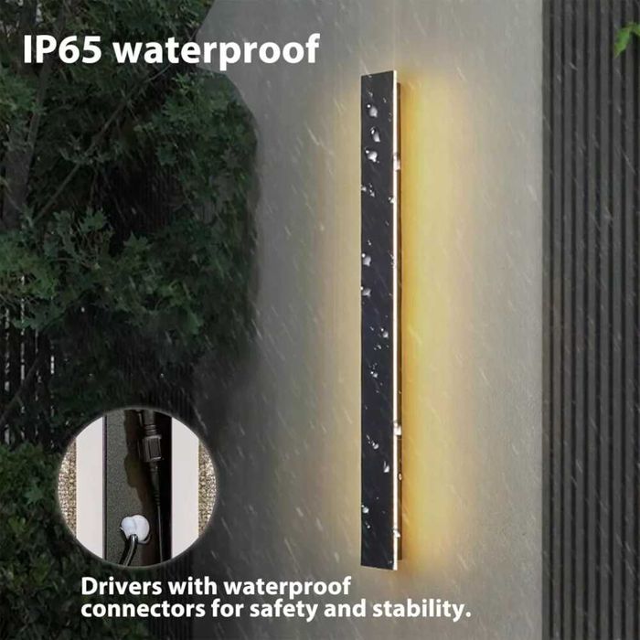 Lampă de Perete Exterior/Interior - 72W LED Lumină Albă - 120 cm