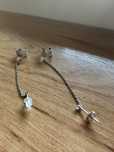 Earcuffs argint cu lant