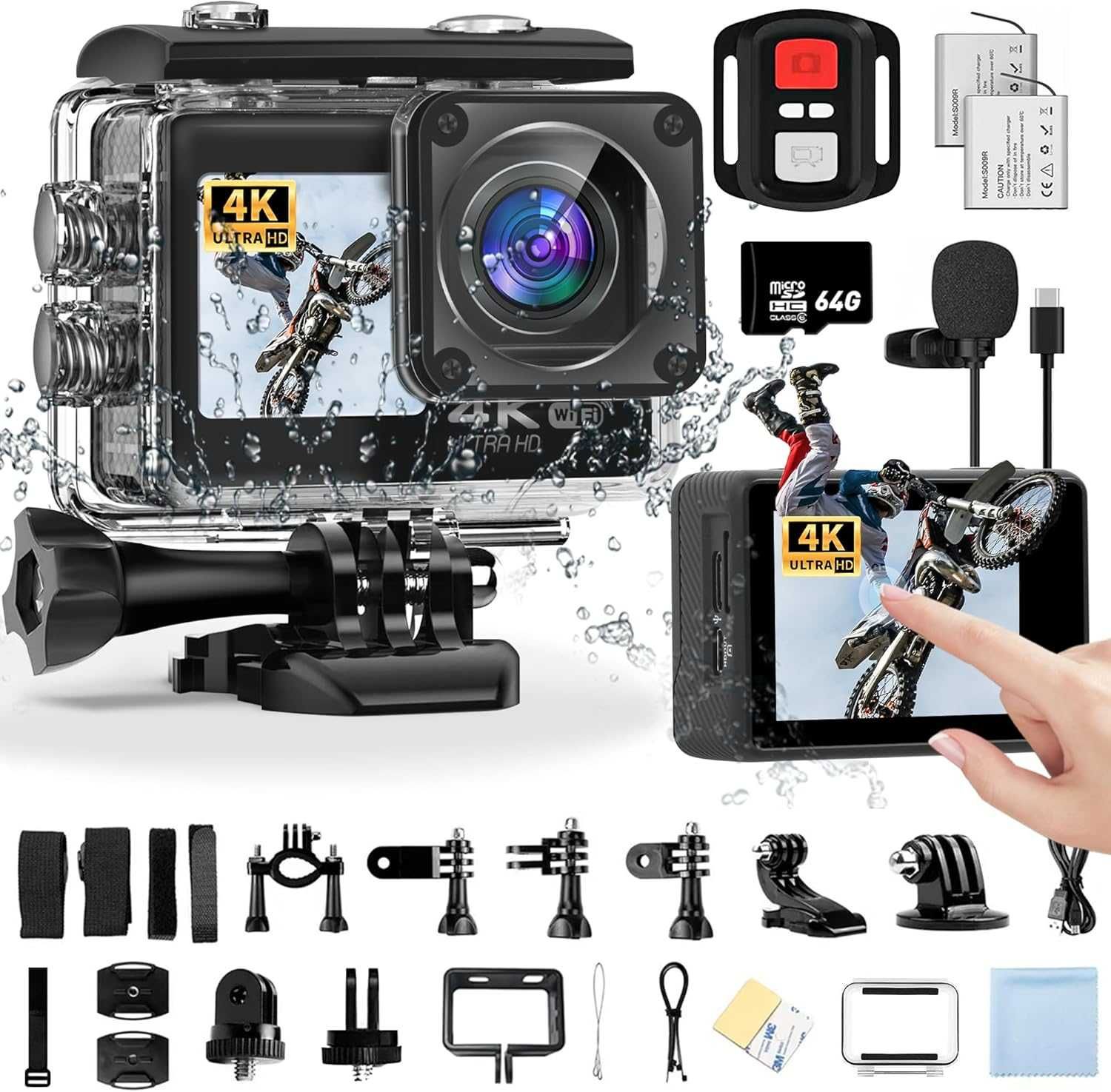 4k WiFi  Екшън Камера V88R®
