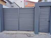 Gard metalic jaluzea | Suruburi ascunse | Model 2024 | Maramures