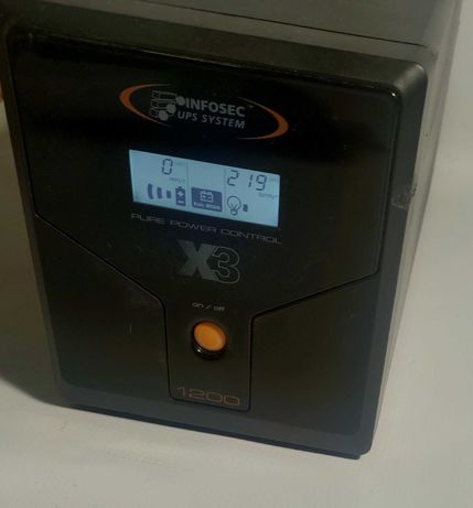 UPS Infosec X3 1200/600W, цената е с вкл. ДДС, гаранция