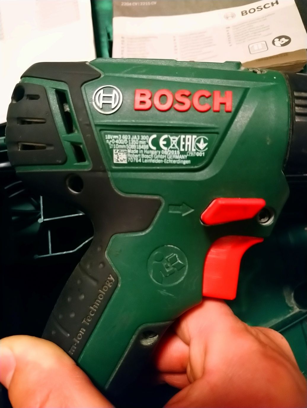 Bosch Psb 1800 li-2 (Бош ПСБ) ударен