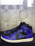 Air Jordan 1 Mid Purple Black