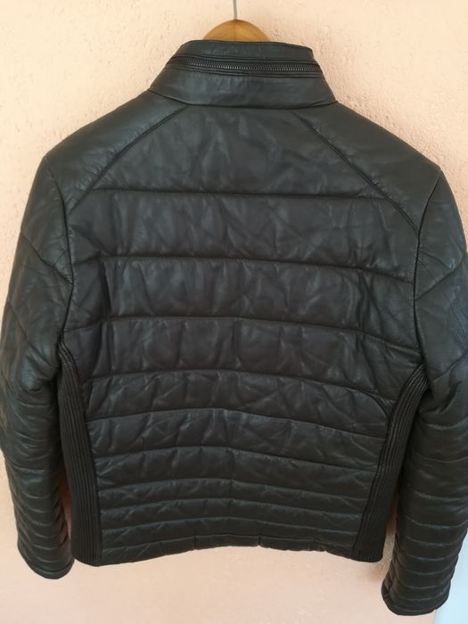 Geaca piele bărbați Zara Man M