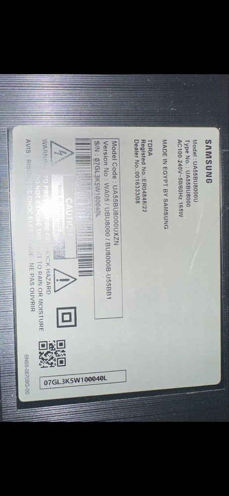 Samsung 55 tali smart