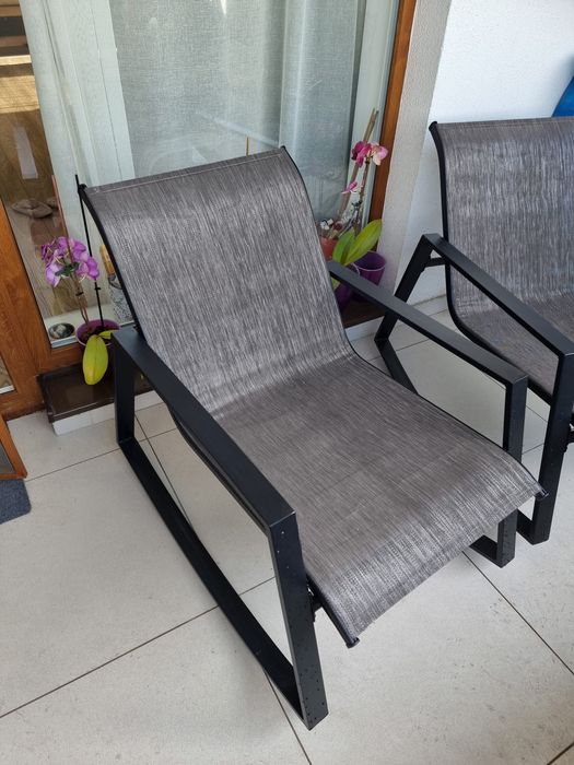 Set scaune balansoar + măsuță