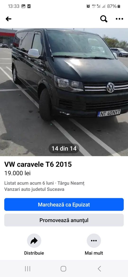 Bus T6 masina se poate vedea în Târgu Neamț!