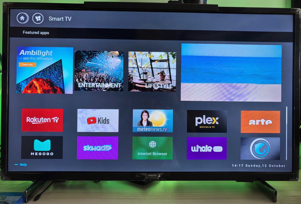 Смарт телевизор Philips - 32PFS6805/12, 32'', FHD LED, Black