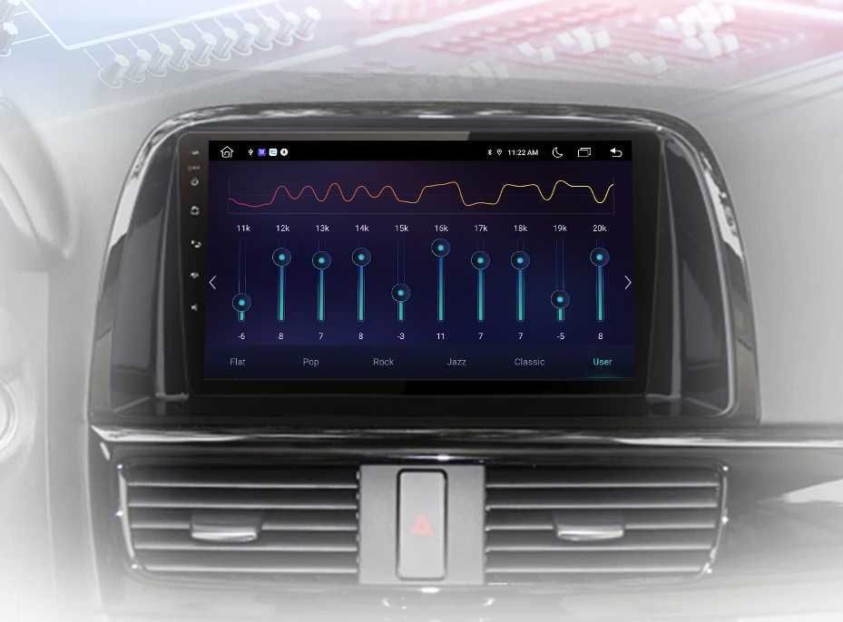 Navigatie Android Dedicata 9Inch Mazda CX5 (2012-2015), WiFi,Carplay