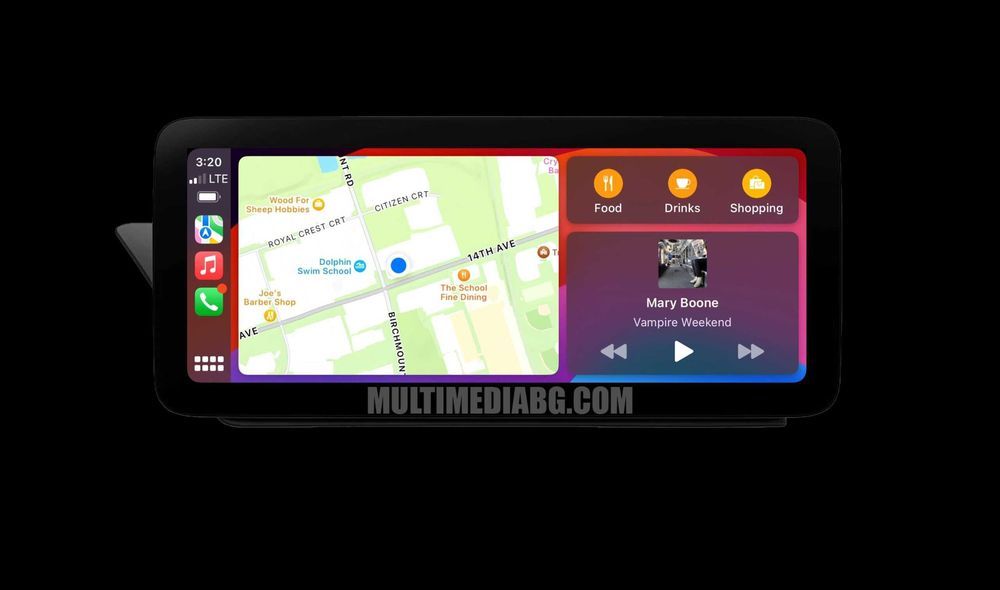 Audi A4  10.33" (2009-2016) Мултимедия Навигация Android