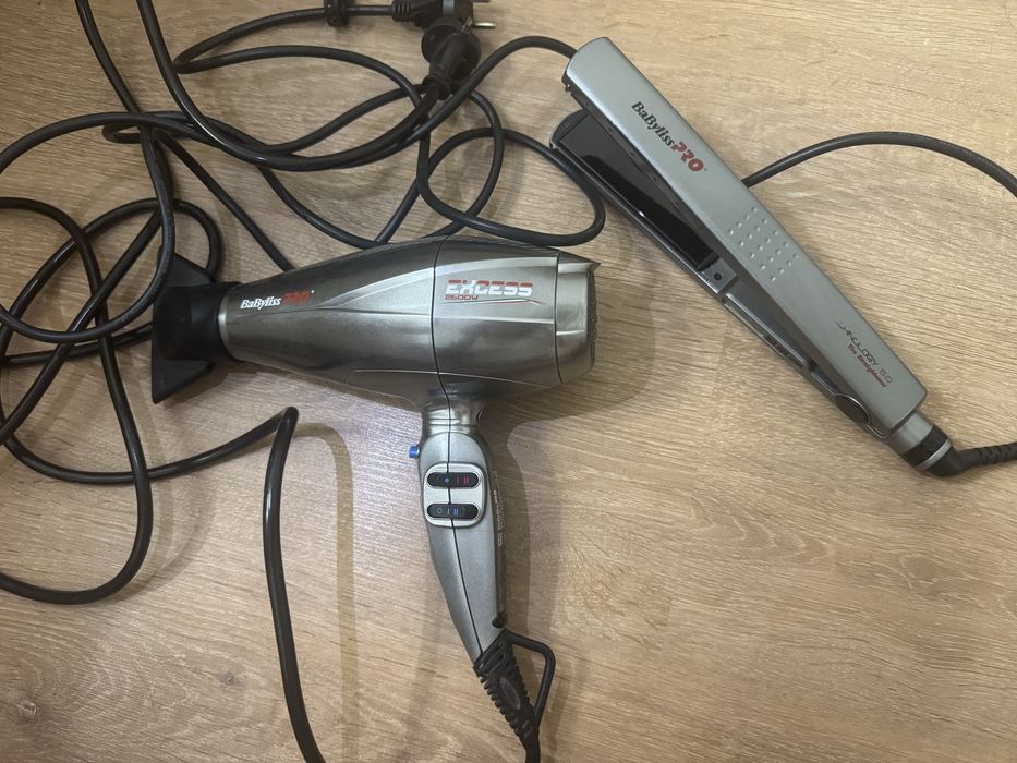 фен и утюжок Babyliss