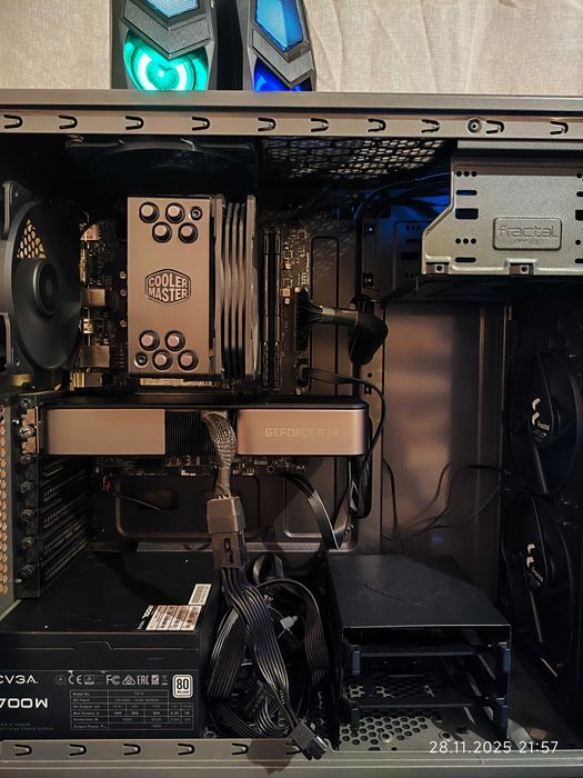 Геймърски i5 14400f, RTX 3070 8GB, RAM 32GB DDR4, SSD 512GB NVME