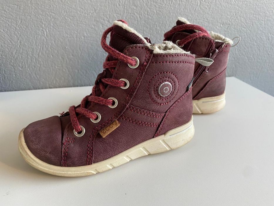 Ghete Ecco Gore-tex, imblanite, Unisex , 25