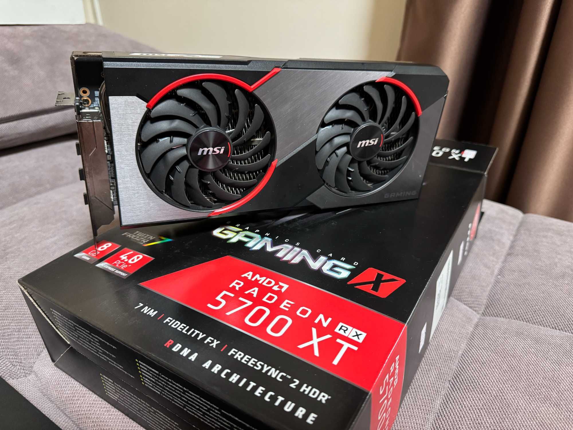 Видеокарта RX 5700XT MSI GamingX (8gb)
