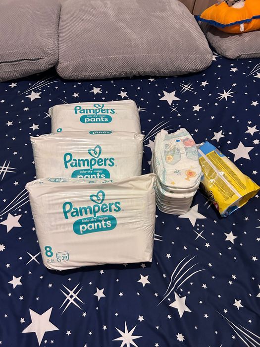 Scutece pampers nr 8