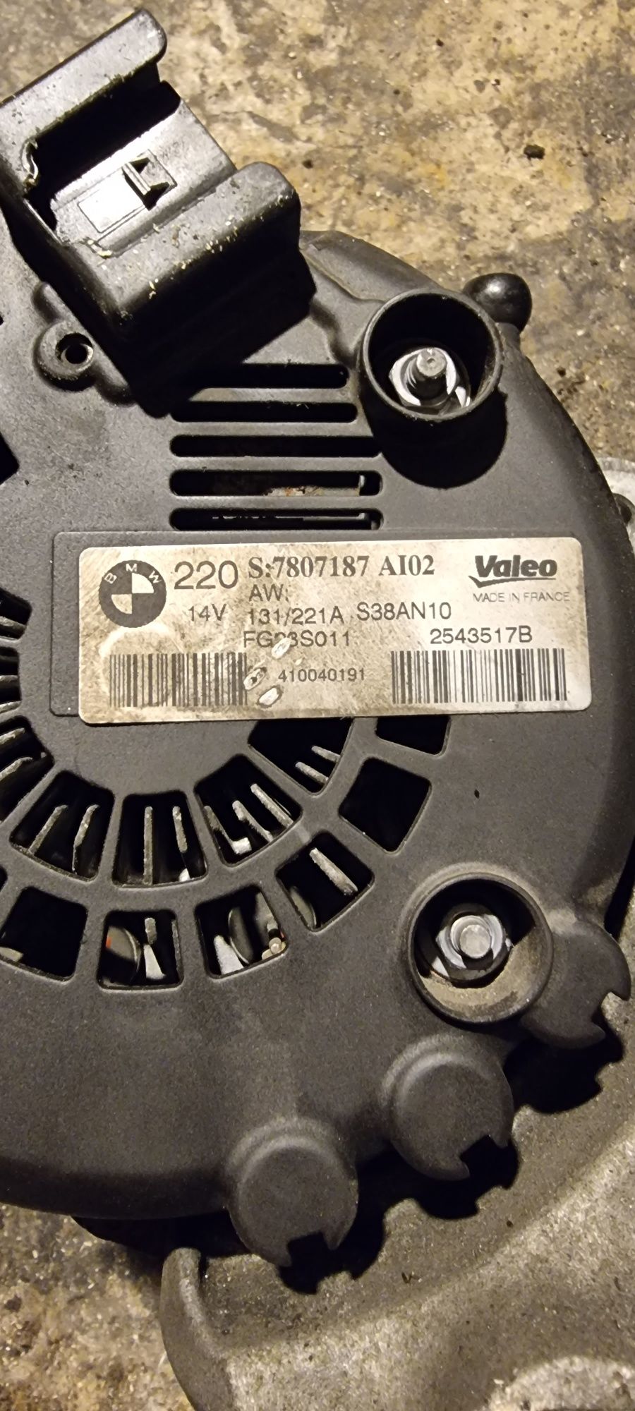 Alternator bmw 3.0D n57 euro 5