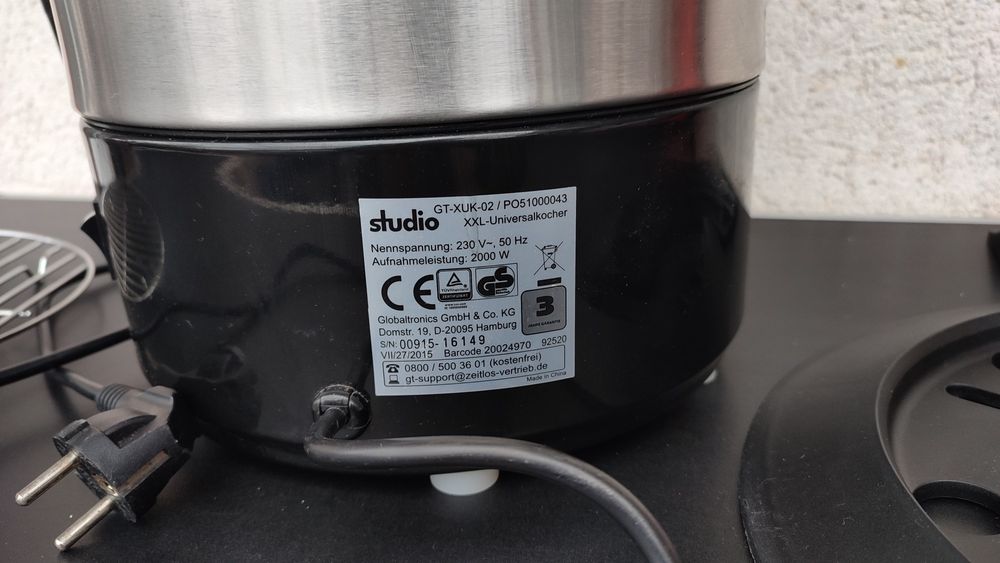 fierbator dozator vin ceai apa studio GT-XUK-02 XXL 16L fierbator inox