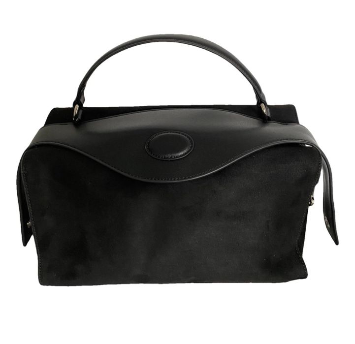 Geanta neagra piele