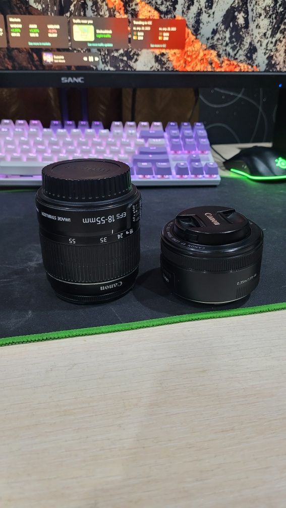 Canon 700D + Два объектива