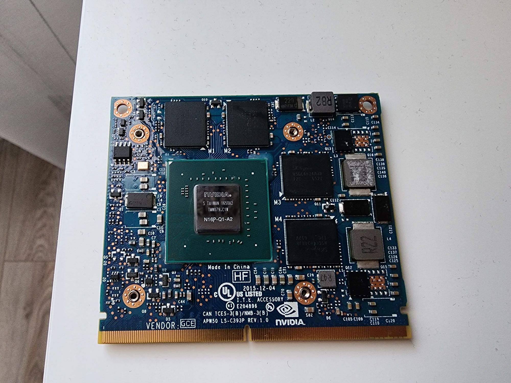 Placa video nvidia quadro m1000m hp zbook 15